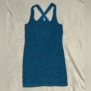 Beyond Yoga | Buttery Soft Space Dye Criss Cross Tank